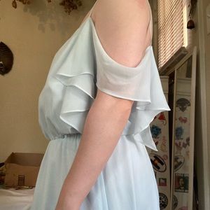 Baby Blue Formal Maxi Dress/ Size 14